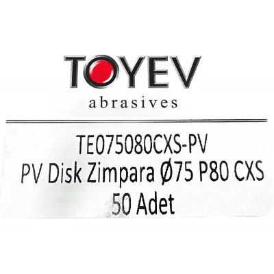 Шлифовальный диск TOYEV 75мм P60 CXS XKSC - Stearate Ceramic VSM XK733X (5шт/упак) 101382