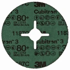 Круг фибровый 3M Cubitron 3 1187С (P80+ 125мм x 22мм)