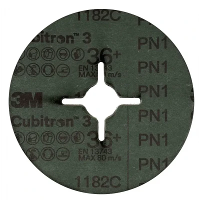 Круг фибровый 3M Cubitron 3 1182С (P36+ 125мм x 22мм)
