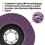 Лепестковый круг 3M 769F (P40+ 125мм x 22мм)