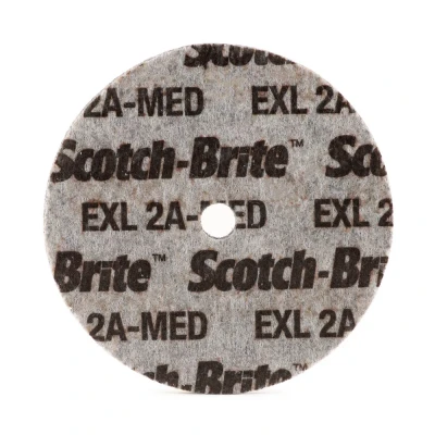 Шлифовальный нетканный прессованный круг 3M Scotch-Brite ( 3М Скотч брайт ) XL-UW (75х6х6мм, 2A, Medium))